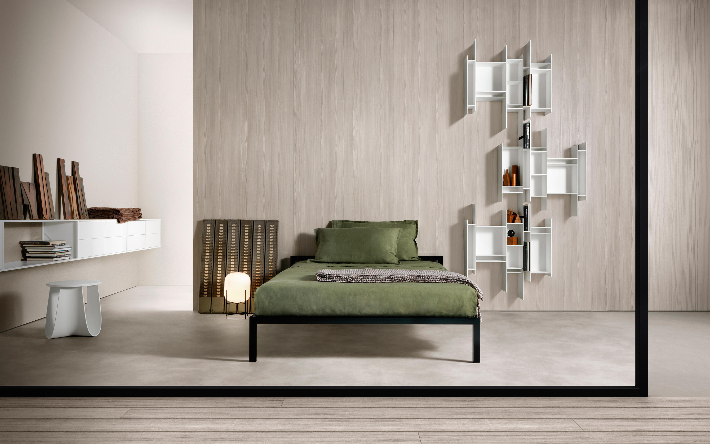 m6米乐在线（集团）科技有限公司 - 卧室|床|办公家具|设计师家具|ALUMINIUM BED 床