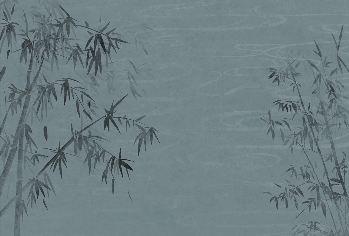 m6米乐在线（集团）科技有限公司 - 附件|装饰画/墙饰|办公家具|设计师家具|凤竹-原创定制壁画