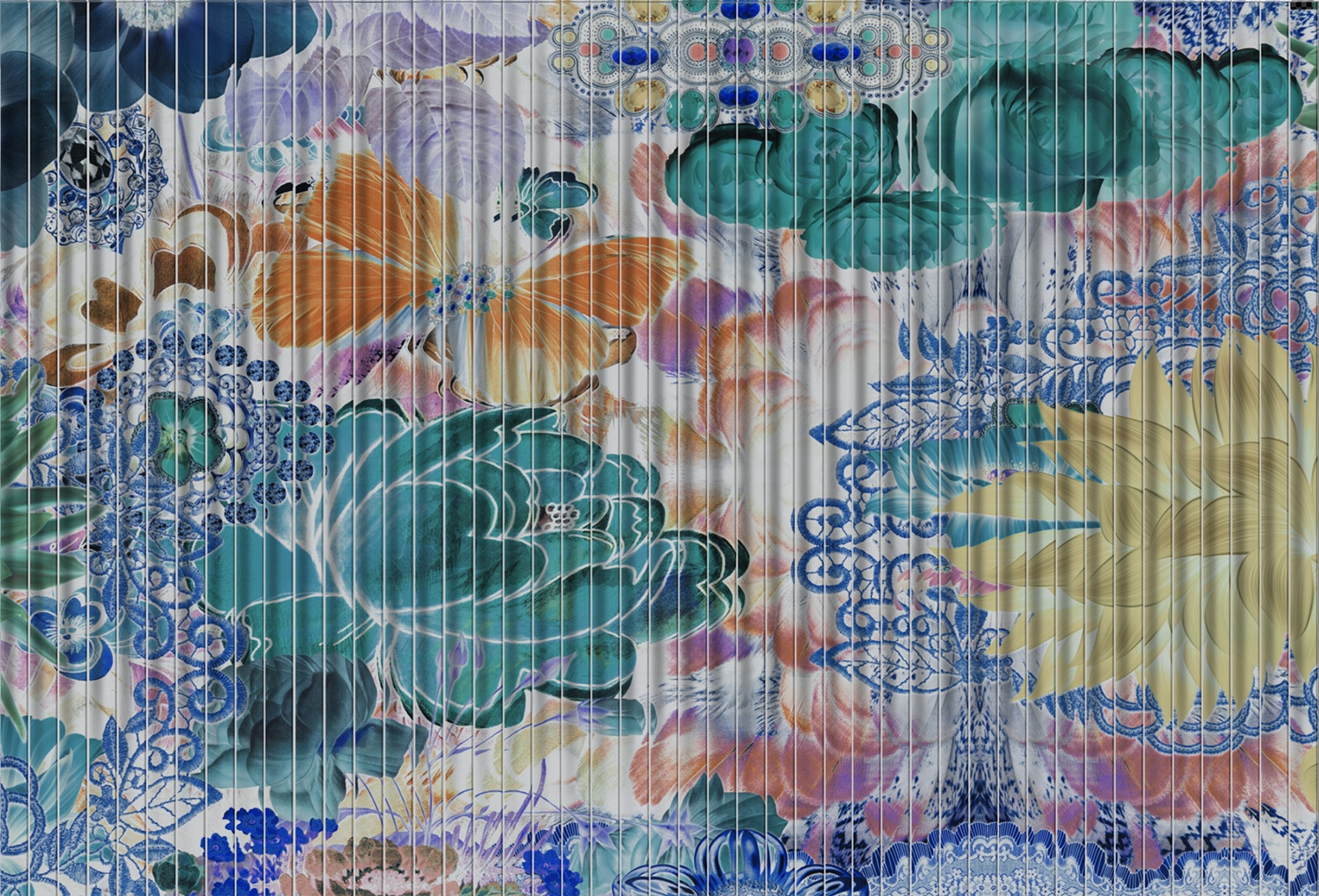 m6米乐在线（集团）科技有限公司 - 附件|装饰画/墙饰|办公家具|设计师家具|镜中花-原创定制壁画