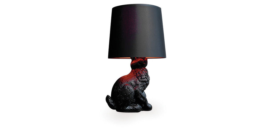 [m6米乐在线（集团）科技有限公司 - 灯饰|台灯|办公家具|设计师家具|Moooi Rabbit Lamp 黑兔台灯]