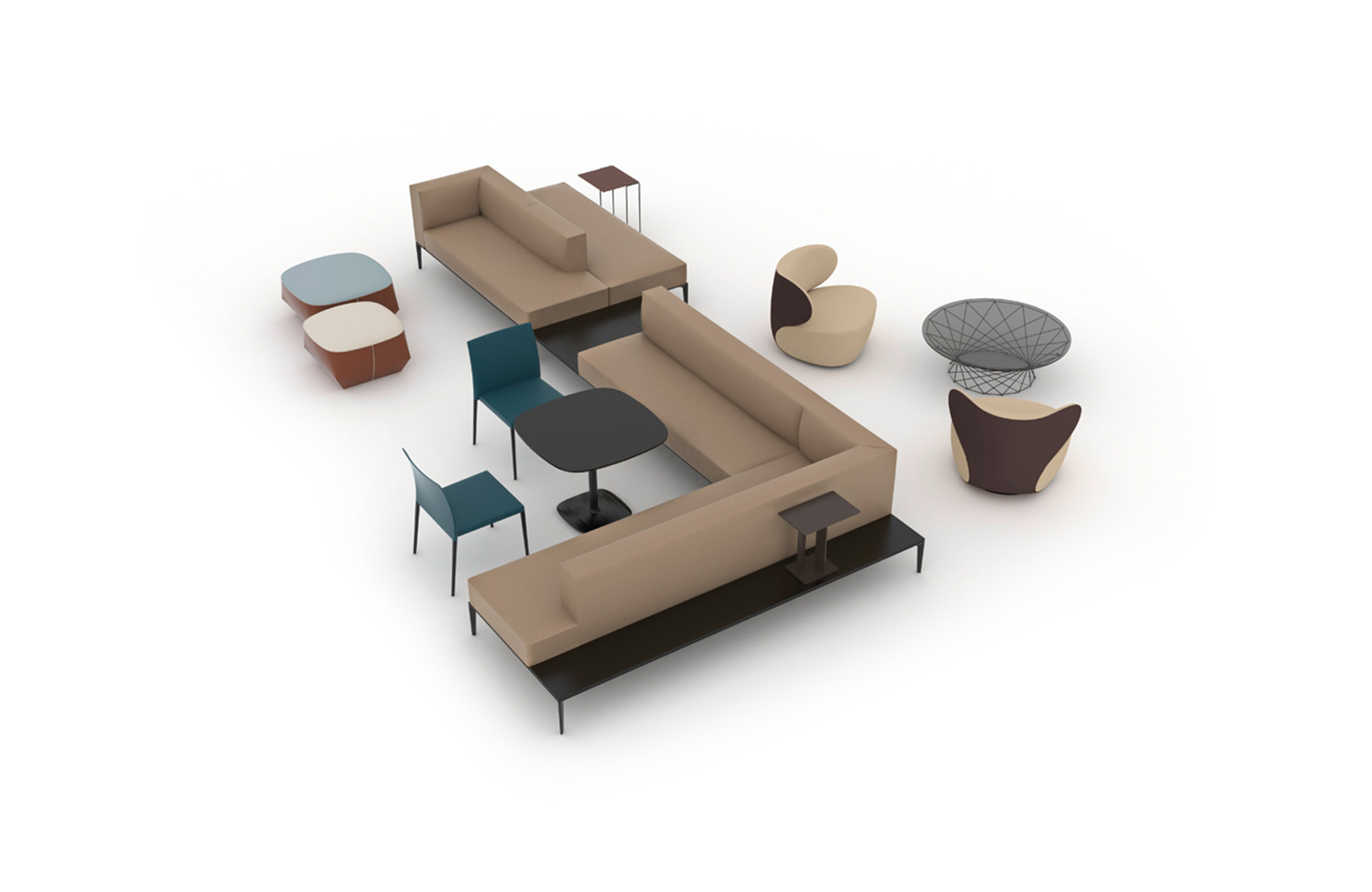 m6米乐在线（集团）科技有限公司 - 坐具|沙发|办公家具|设计师家具|JAAN BENCH.沙发