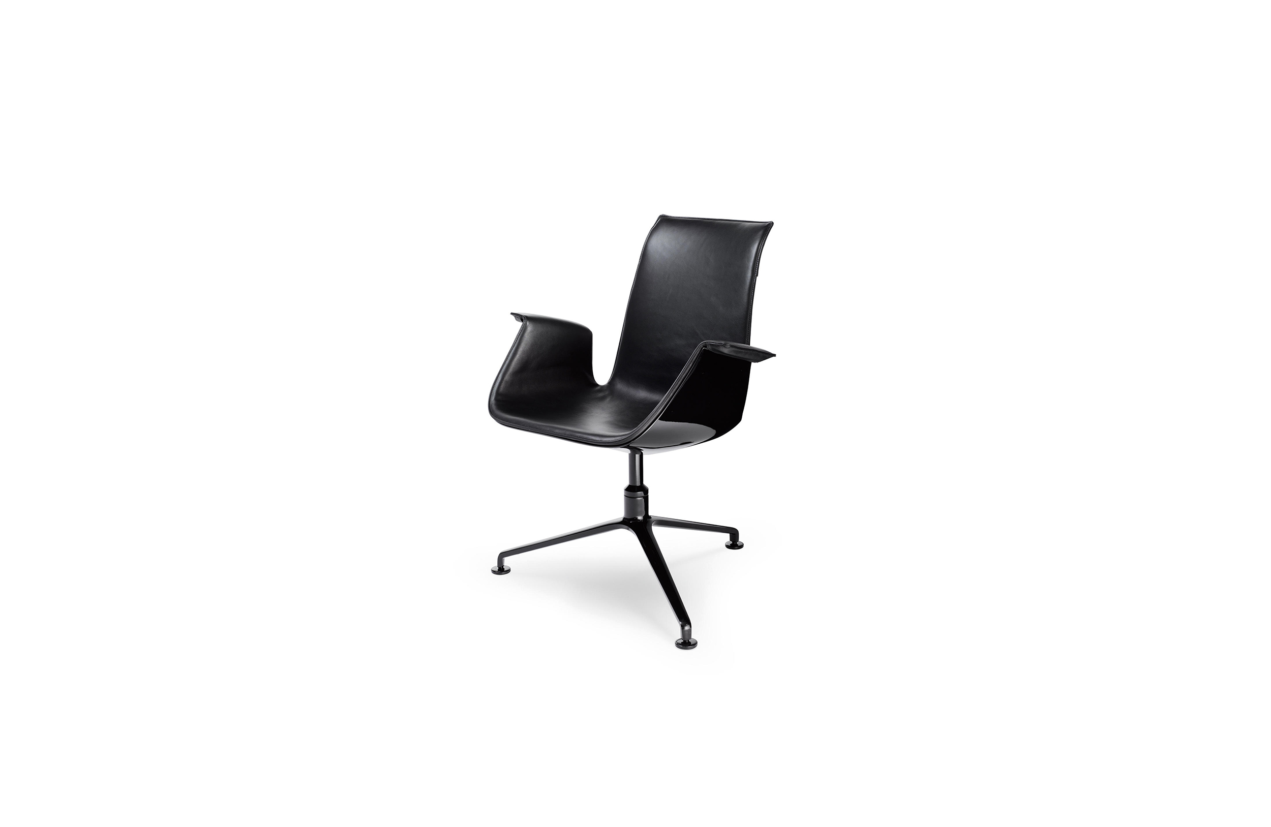 办公椅|现代真皮会议椅|办公家具|设计师家具|天鹅椅